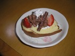 チョコロールケーキ